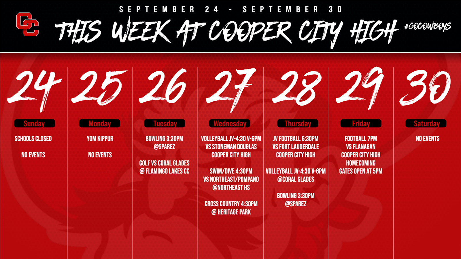  week of 24th